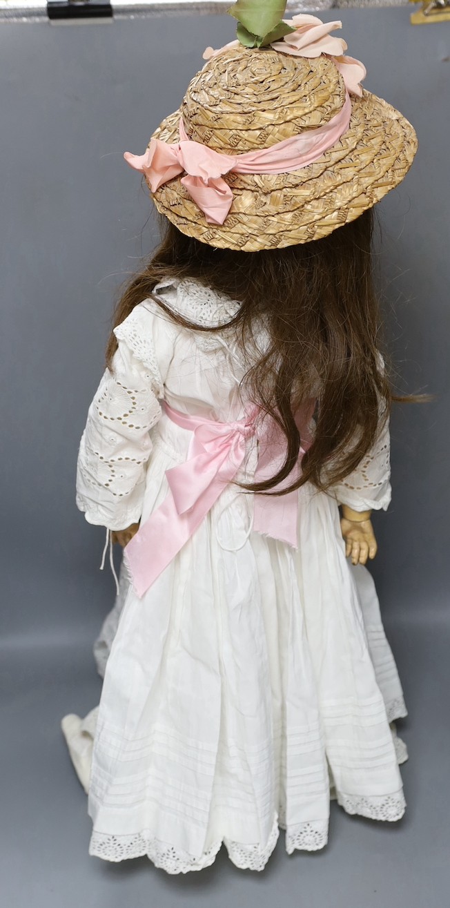 An Armand Marseille 390 large bisque doll 67cm